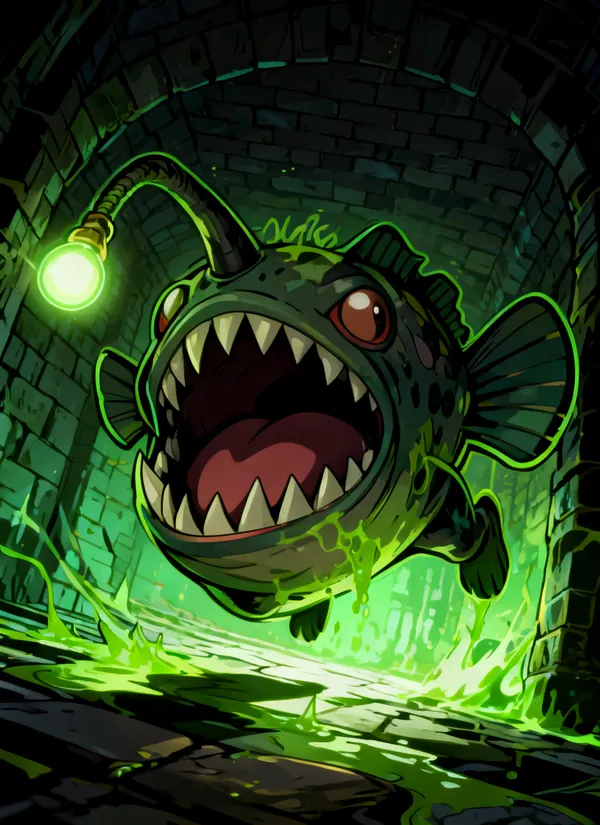 CC0AIMon card art of Anglurg #161
