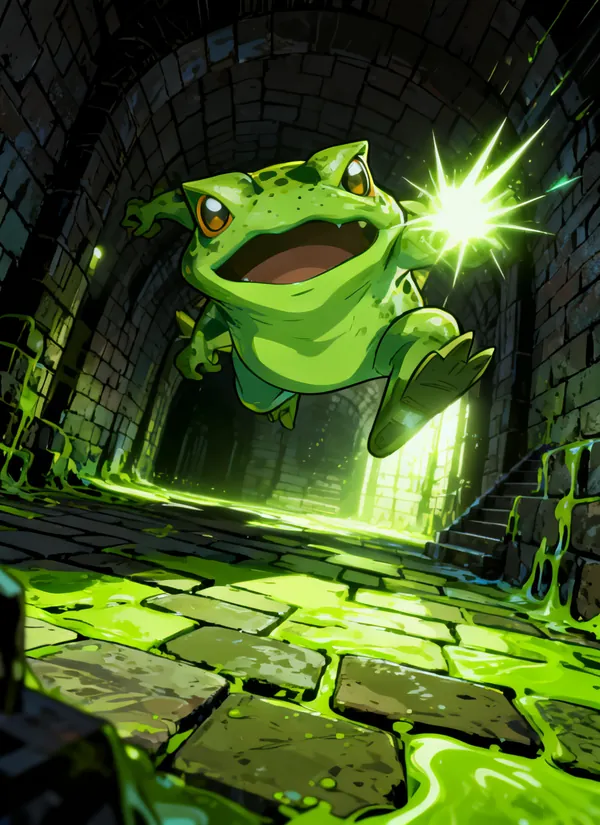 CC0AIMon card art of Toxitoad #170