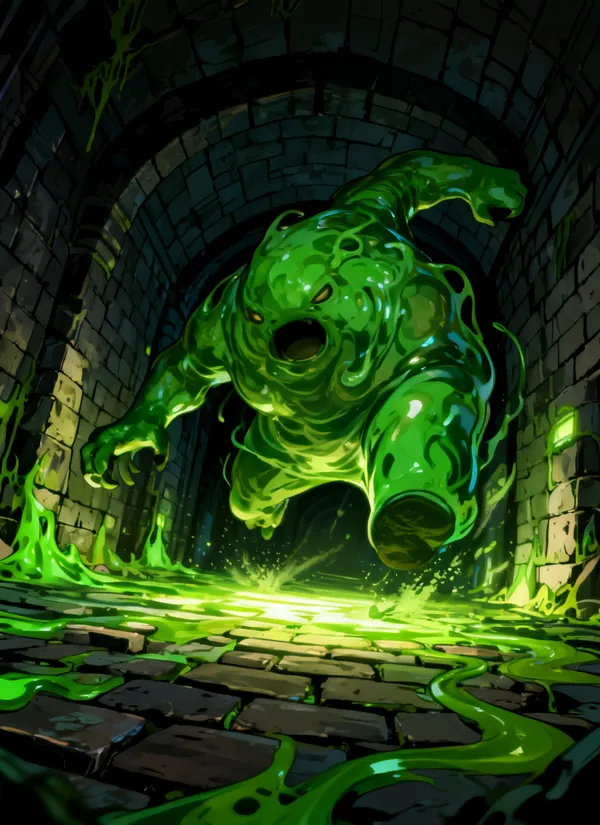 CC0AIMon card art of Rotblob #171