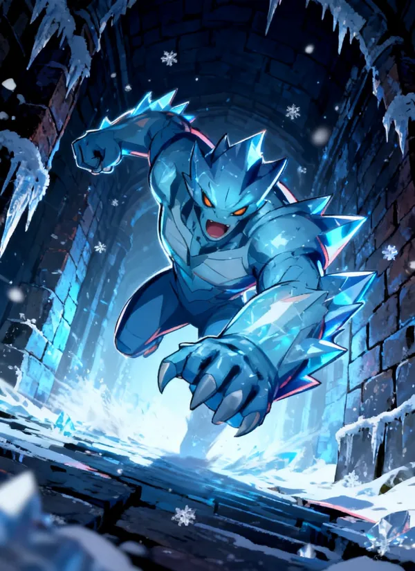 CC0AIMon card art of Shatterfist #176
