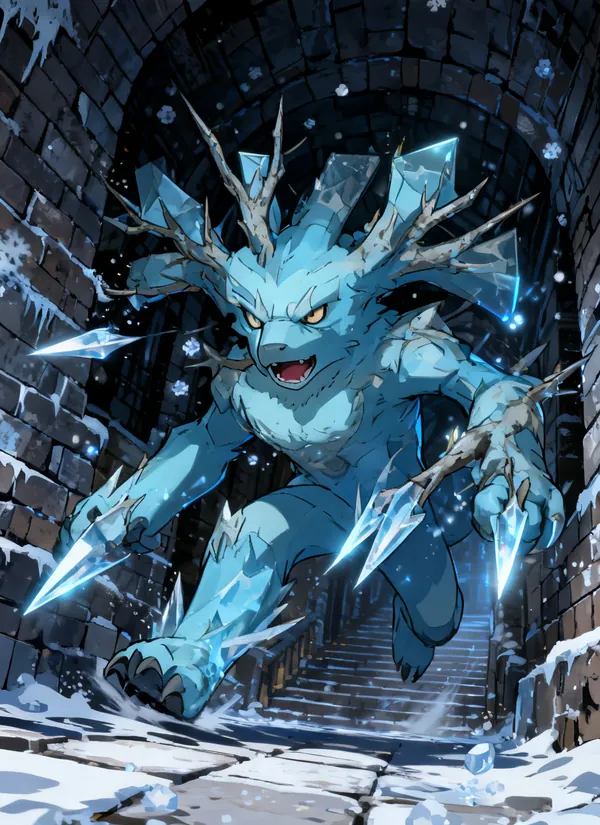 CC0AIMon card art of Chillbark #178
