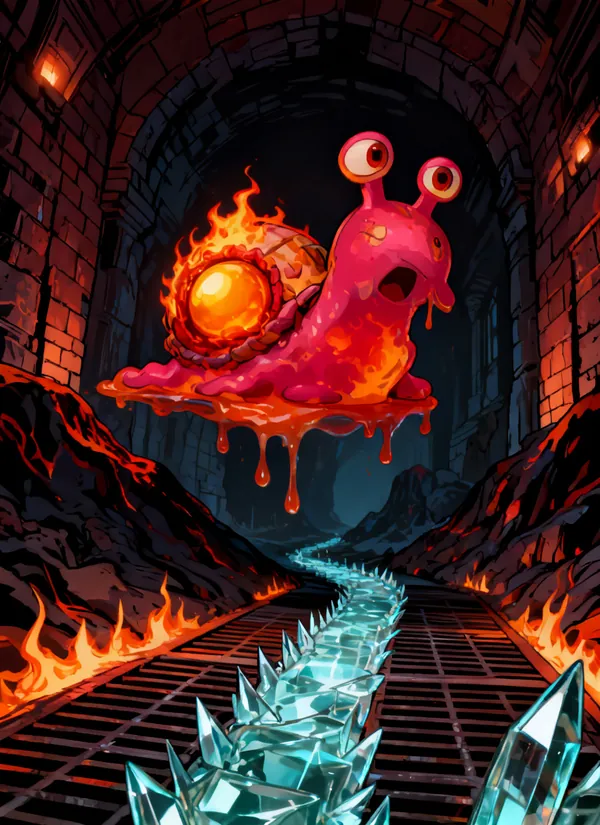 CC0AIMon card art of Meltmuck #205