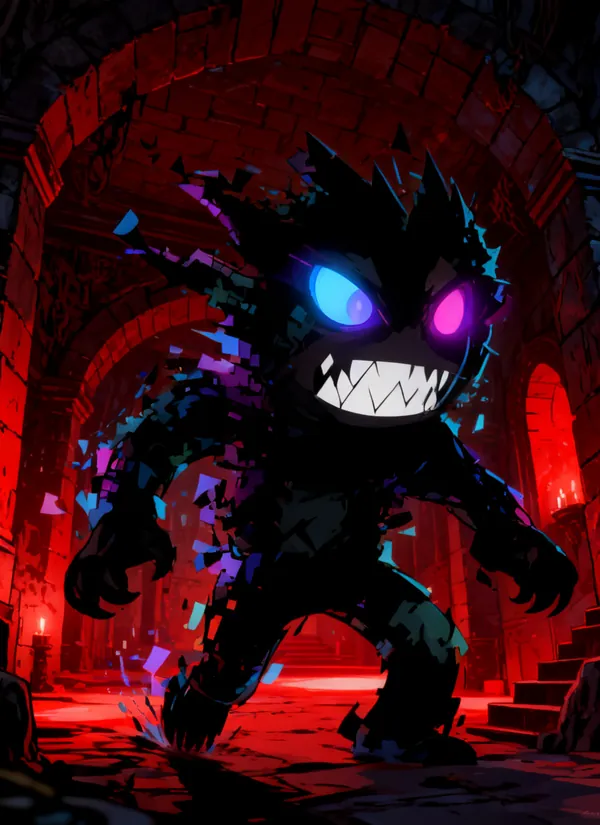CC0AIMon card art of Voideater #214