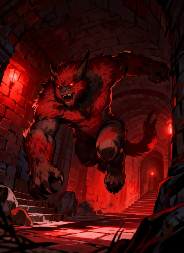 CC0AIMon card art of Bloodbearer #227