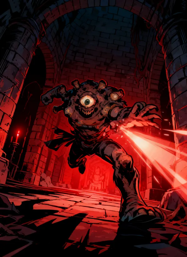 CC0AIMon card art of Opticlops #231