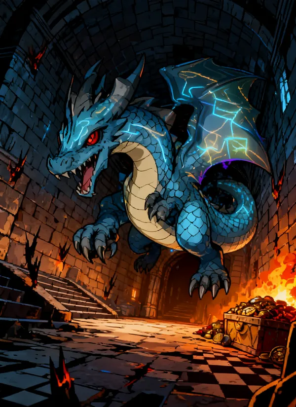 CC0AIMon card art of Azurex #232