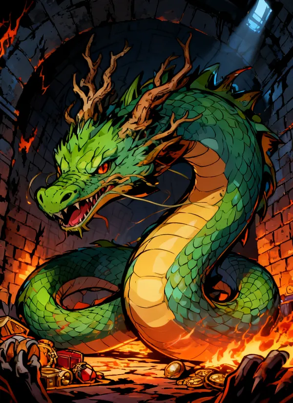 CC0AIMon card art of Venodrake #239