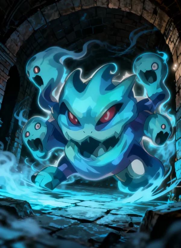 CC0AIMon card art of Vilevore #254